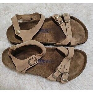 Birkenstock Kumba Sandcastle Womens Nubuck oft Footbed Size 37  US 6 - 6.5